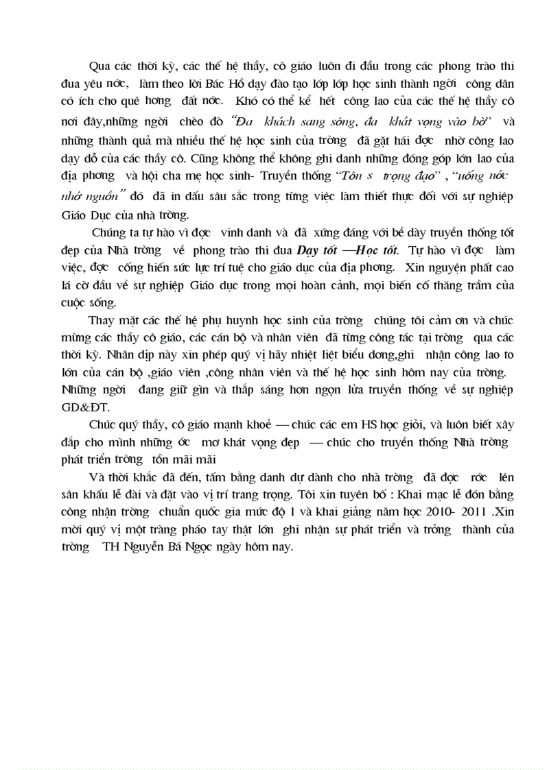image for page Dv khai mạc trường chuẩn