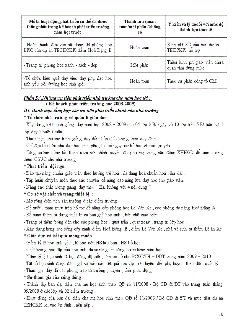 image for page Ế hoạch nă học 2009 2010 MCLTT
