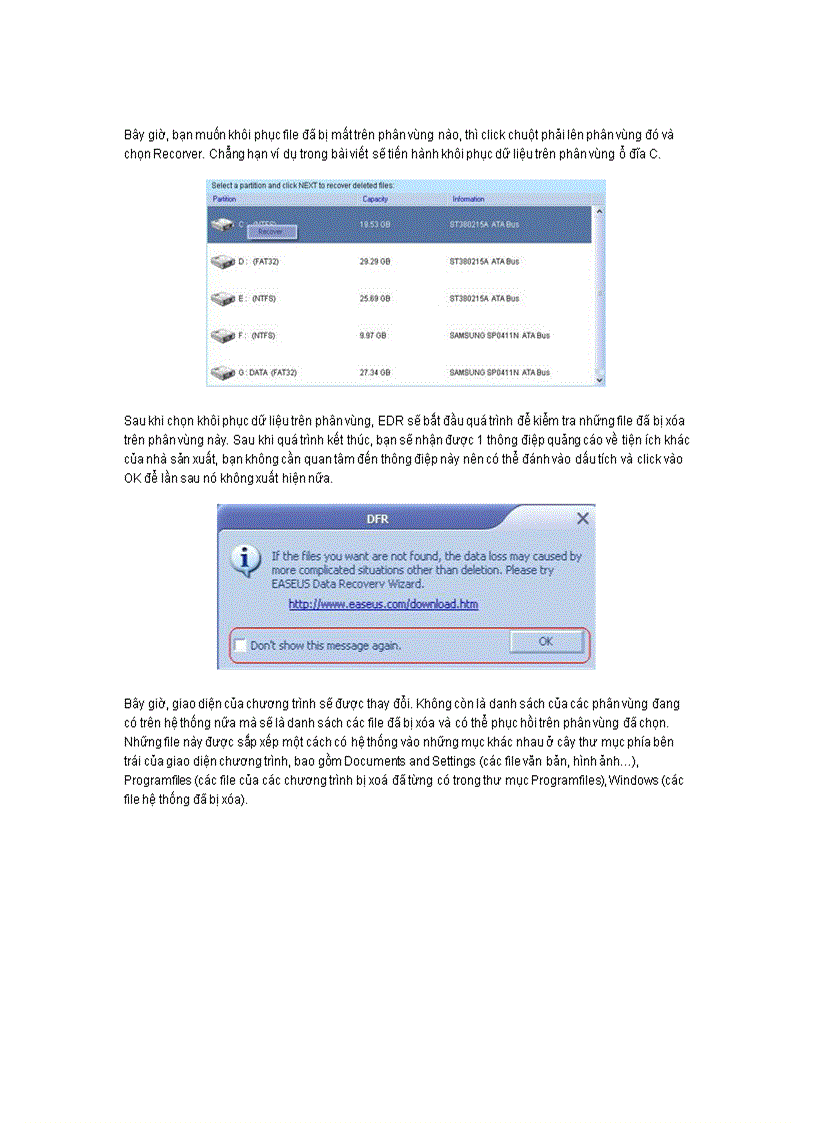 image for page EASEUS Deleted File Recovery EDR