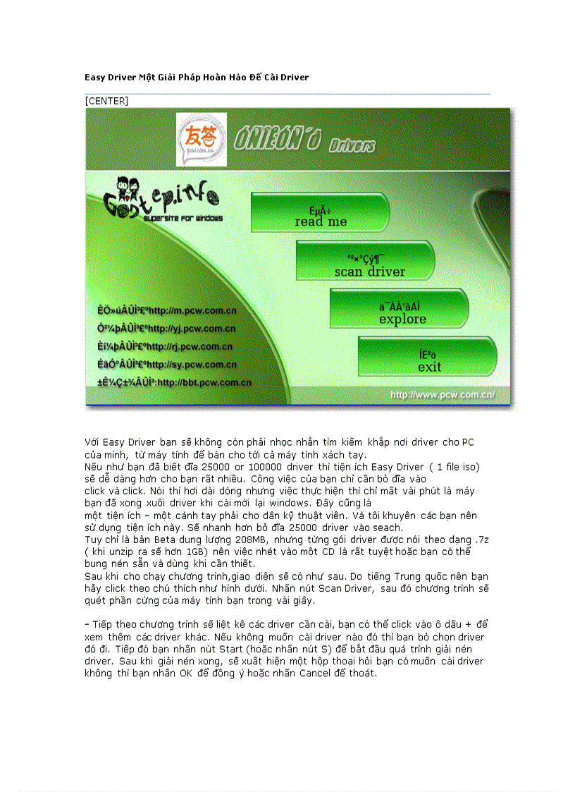 image for page Easy Driver Một Giải Pháp Hoàn Hảo Để Cài Driver