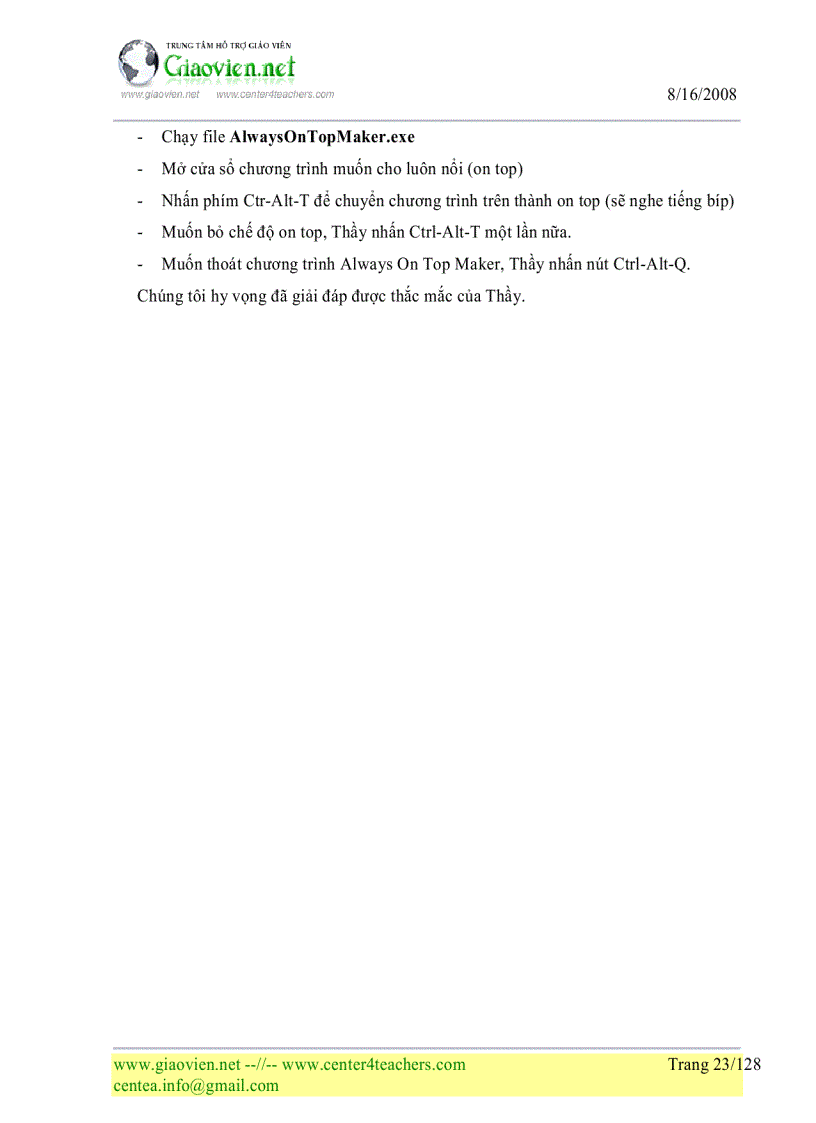 image for page Ebook hỗ trợ kỹ năng sử dụng máy tính