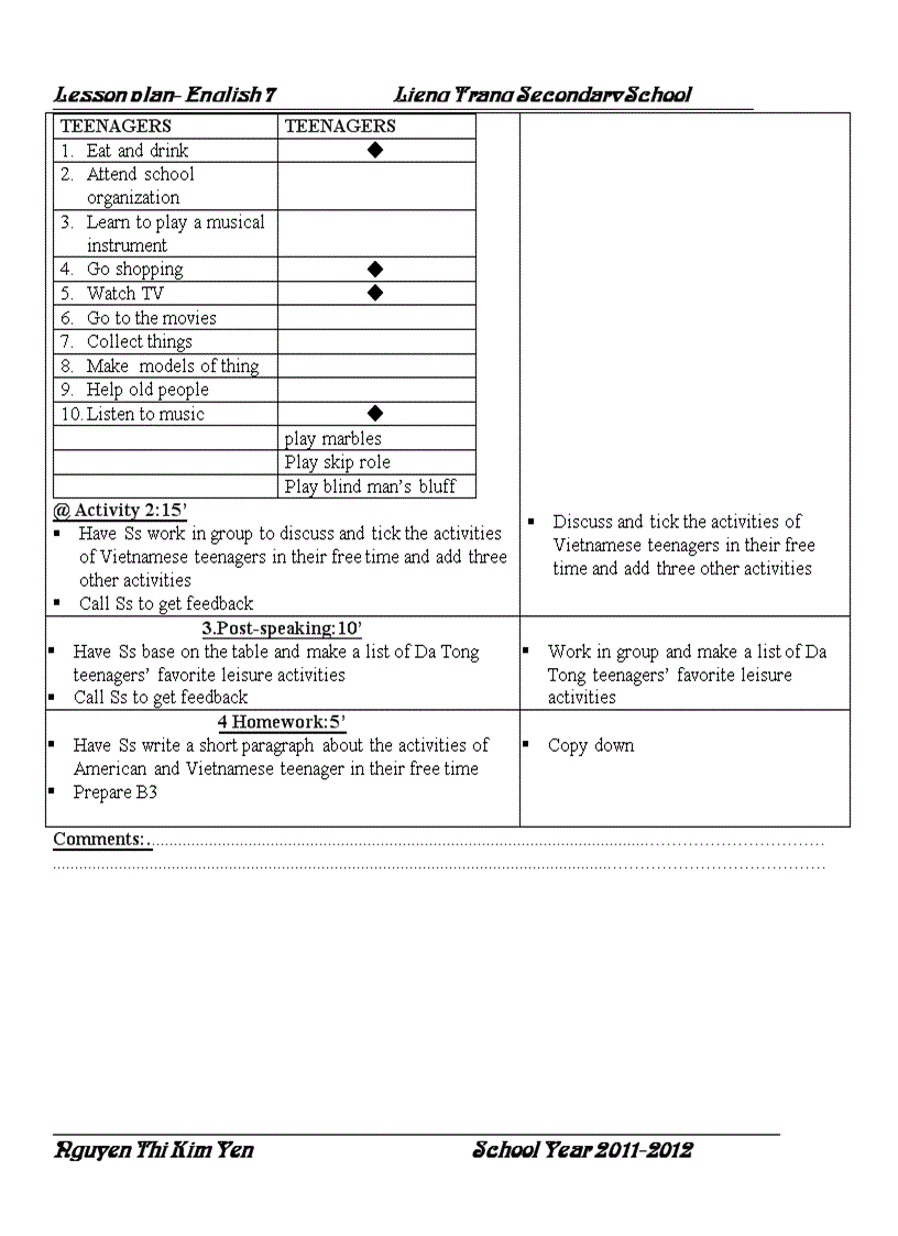 image for page English 7 tiết 36