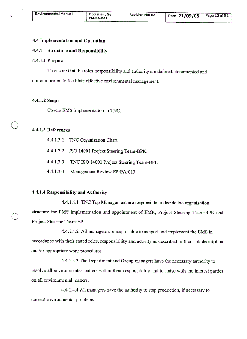 image for page Environment manual