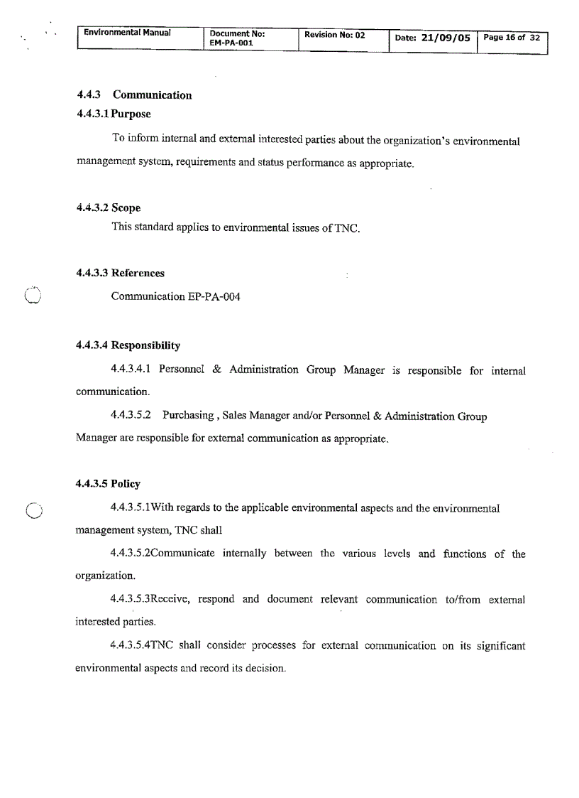 image for page Environment manual