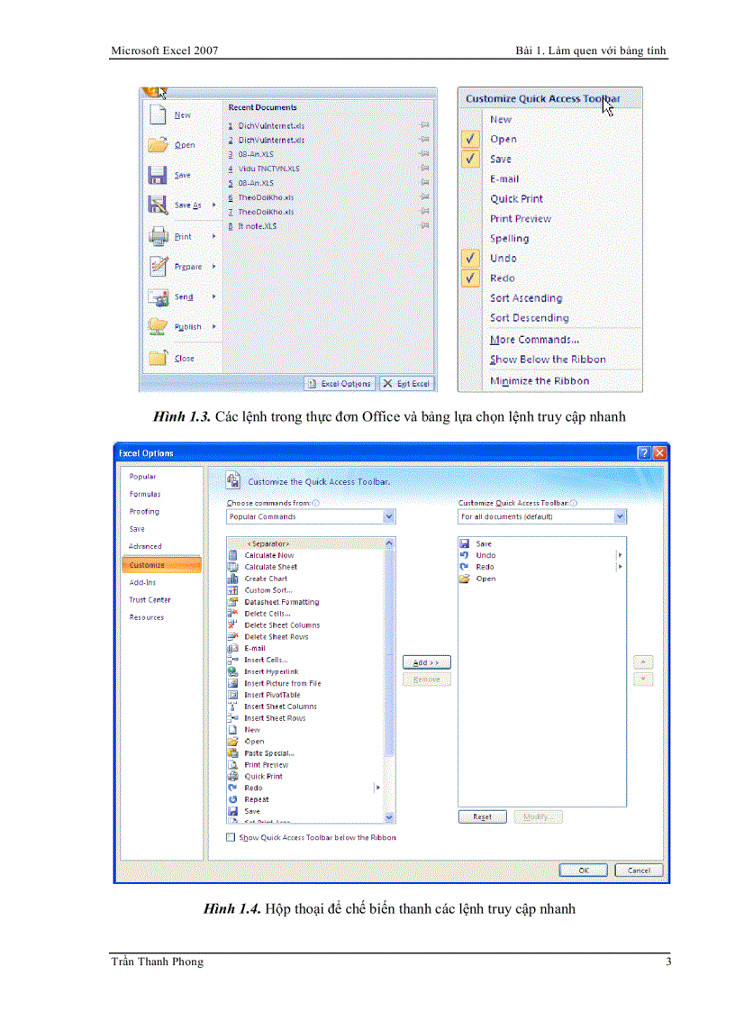image for page Excel 2007