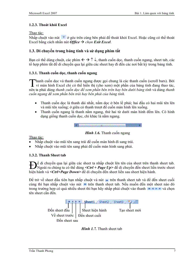 image for page Excel 2007
