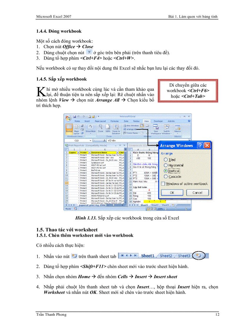 image for page Excel 2007