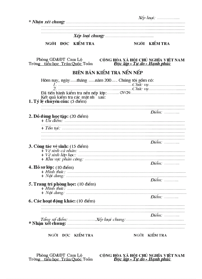 image for page File một số mẫu BBKT thường xuyên