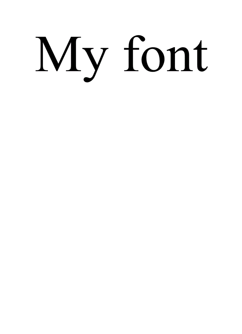 image for page Font đầy đủ