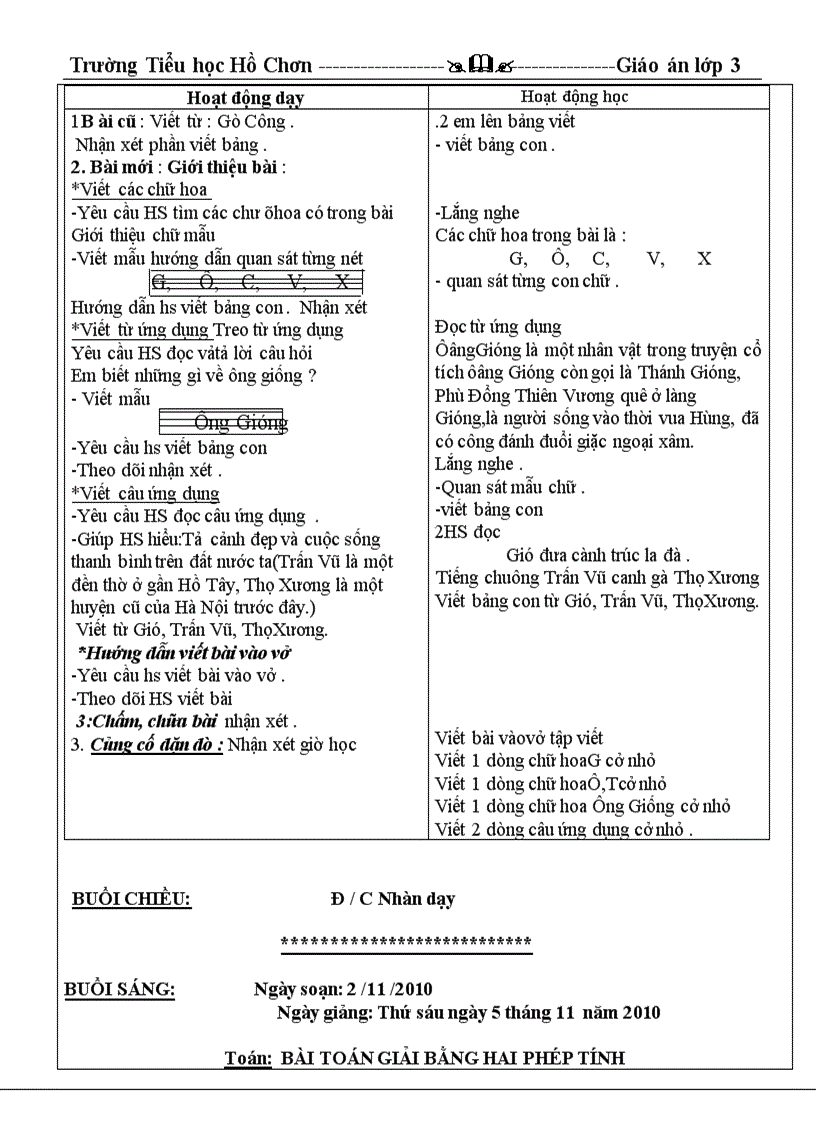 image for page G ÁN L3 Tuần 10 sáng chiều