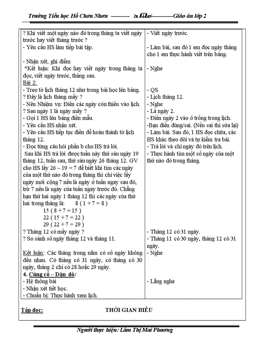 image for page G án tuần 16 lơp 2 sáng chiều
