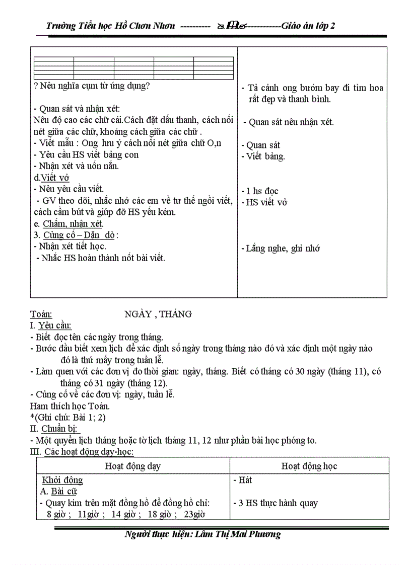 image for page G án tuần 16 lơp 2 sáng chiều