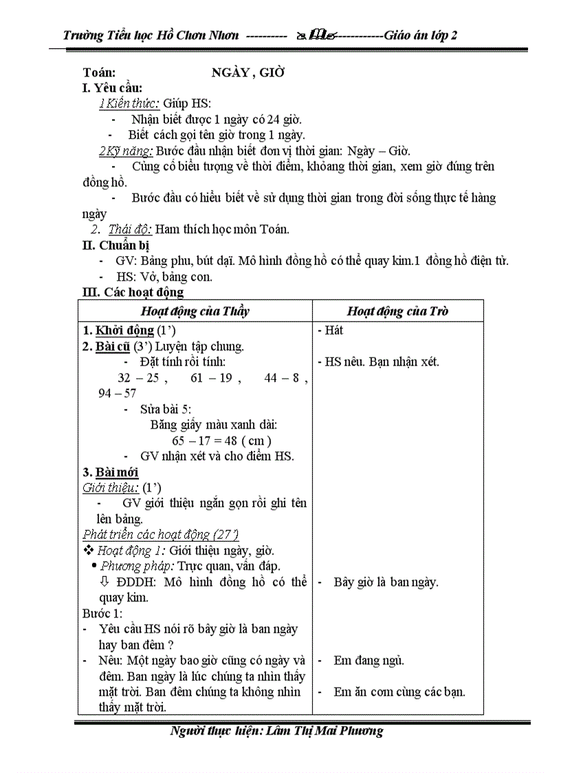 image for page G án tuần 16 lơp 2 sáng chiều