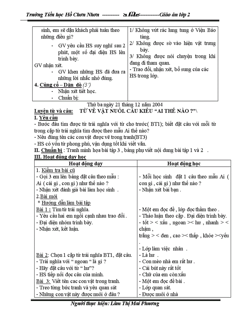 image for page G án tuần 16 lơp 2 sáng chiều