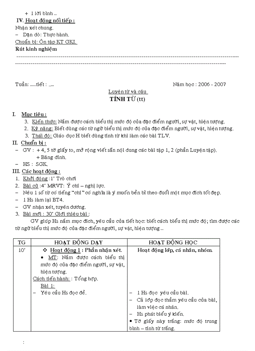 image for page GA các môn L4 Tuần 12