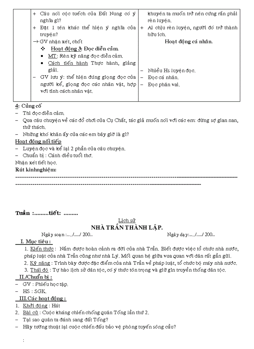 image for page GA các môn L4 Tuần 14