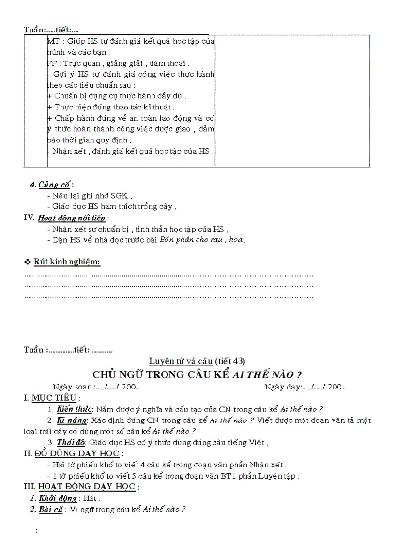 image for page GA các môn L4 Tuần 22