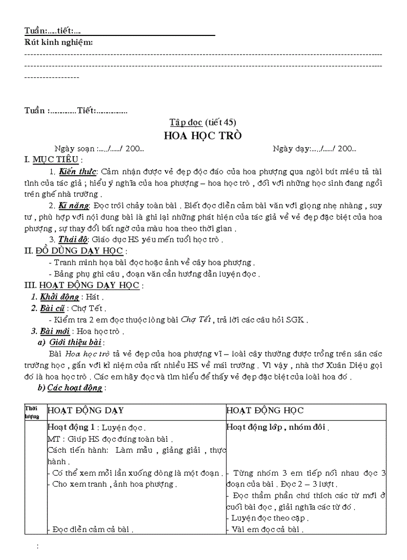 image for page GA các môn L4 Tuần 23