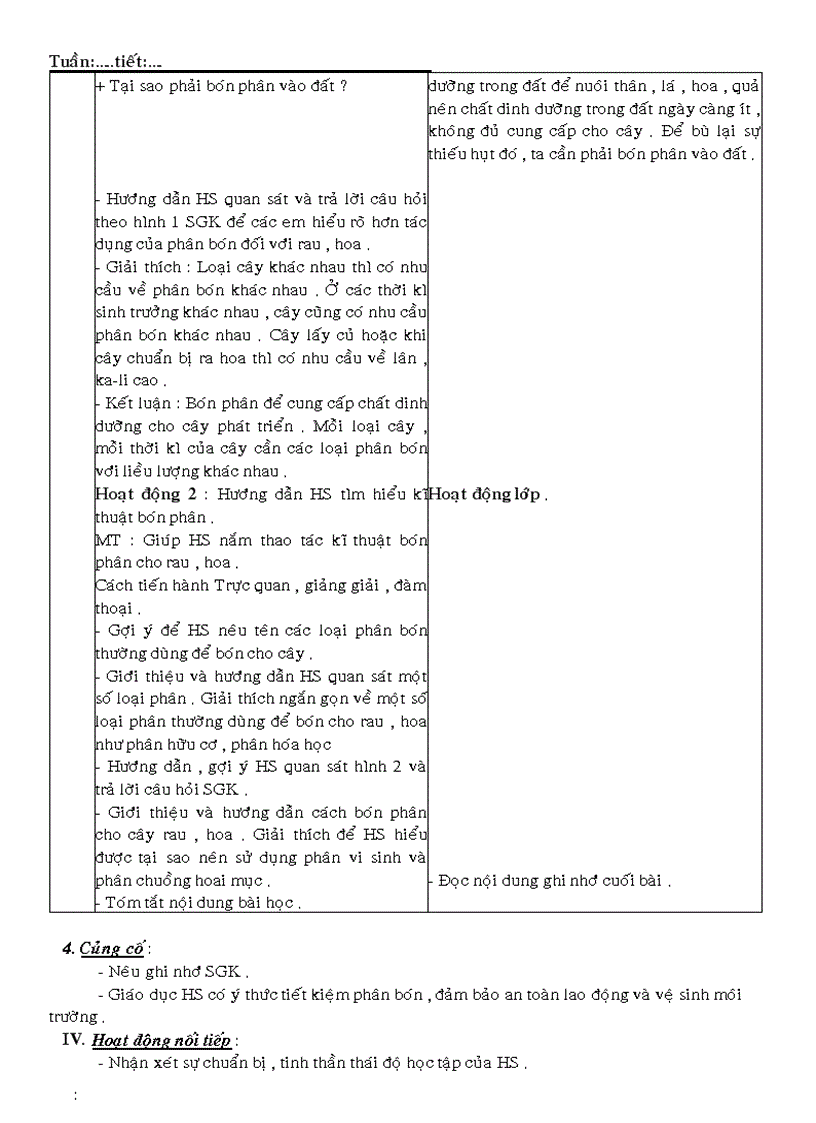 image for page GA các môn L4 Tuần 23