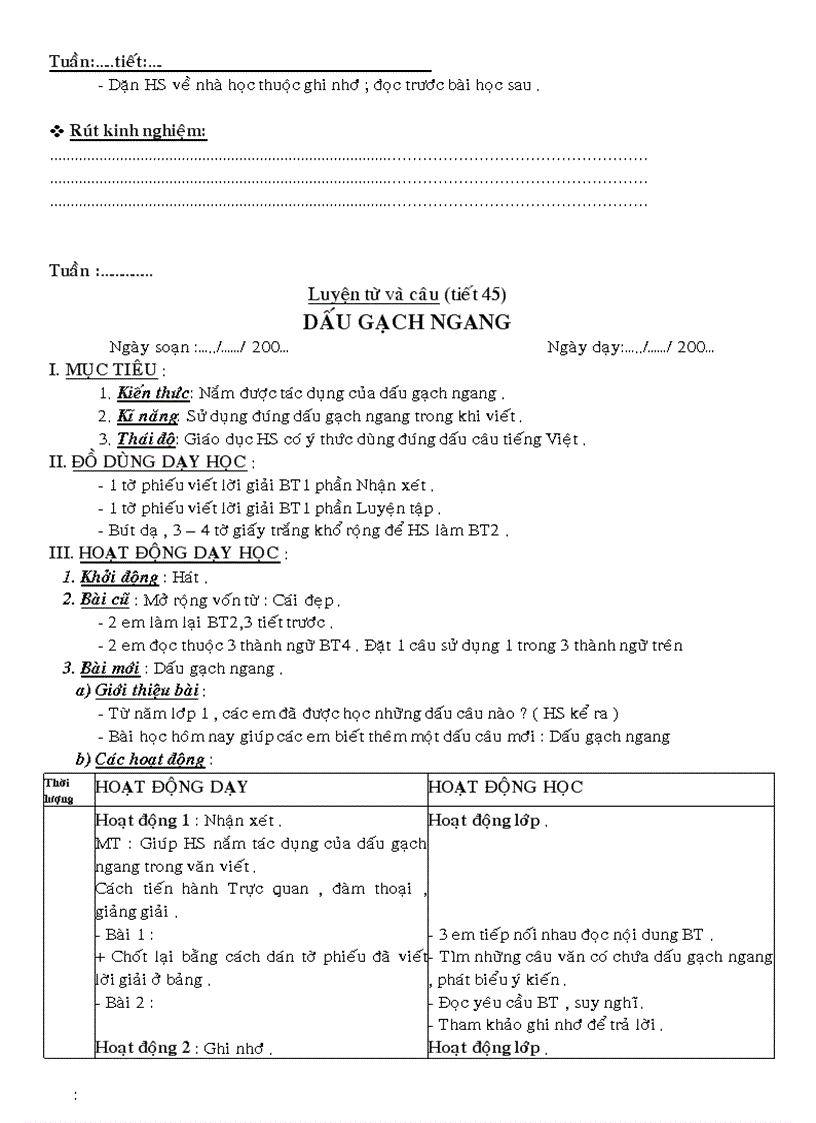 image for page GA các môn L4 Tuần 23