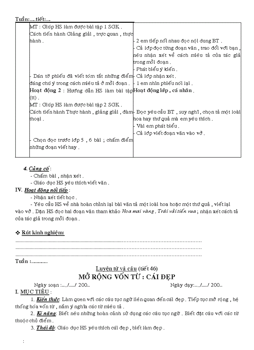 image for page GA các môn L4 Tuần 23