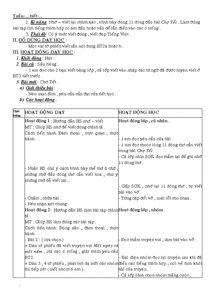 image for page GA các môn L4 Tuần 23