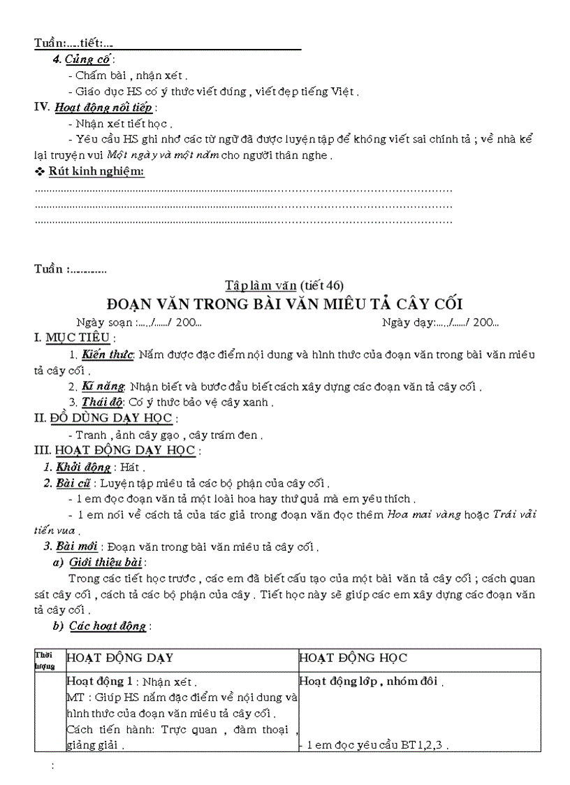 image for page GA các môn L4 Tuần 23