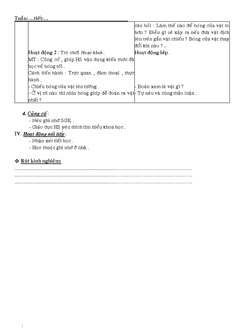 image for page GA các môn L4 Tuần 23