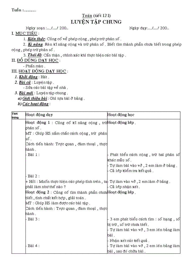 image for page GA các môn L4 Tuần 25