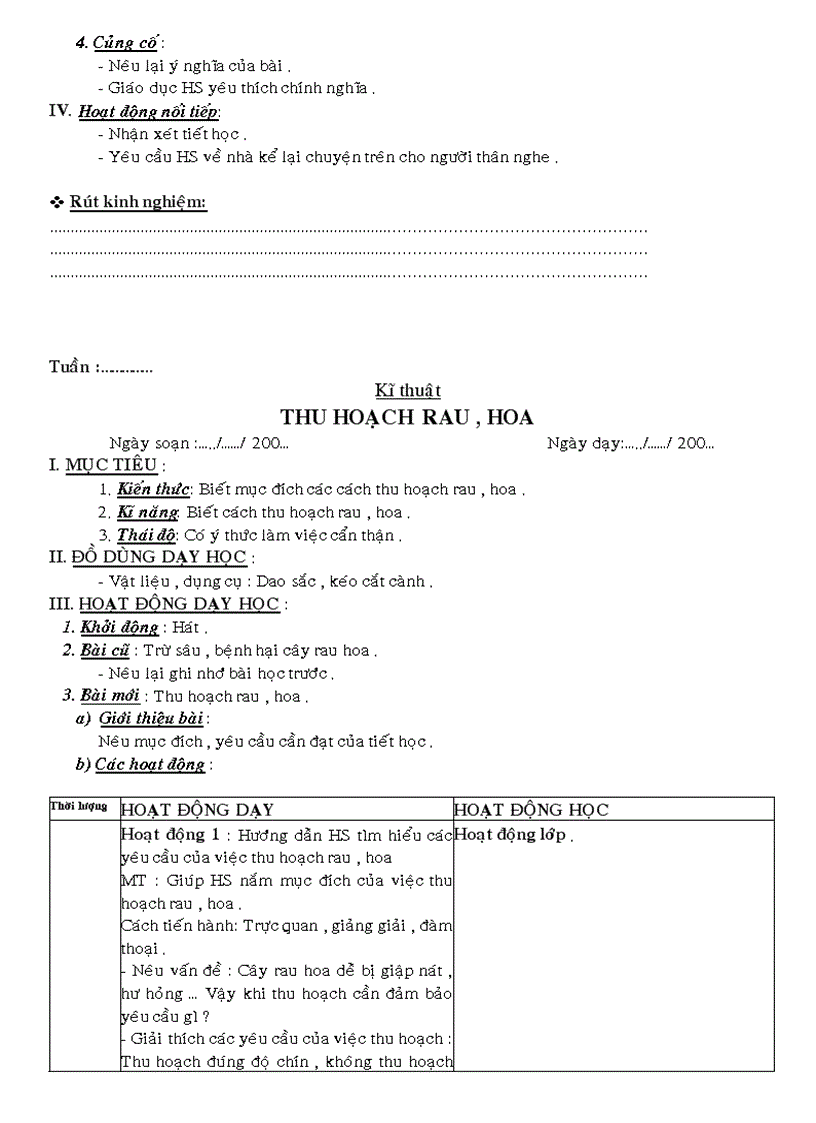 image for page GA các môn L4 Tuần 25