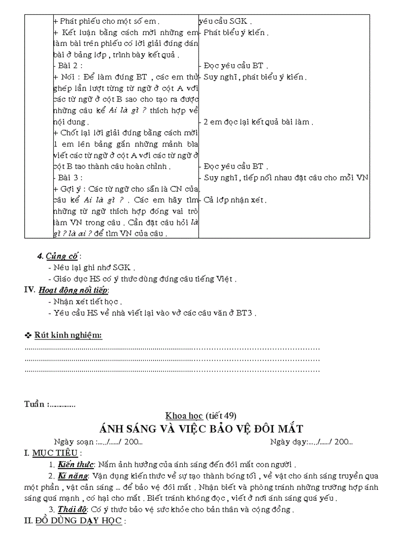 image for page GA các môn L4 Tuần 25