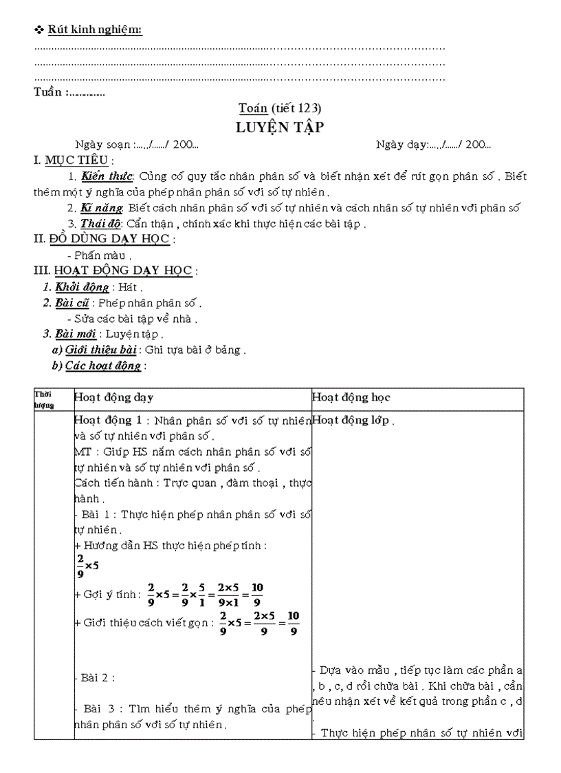 image for page GA các môn L4 Tuần 25