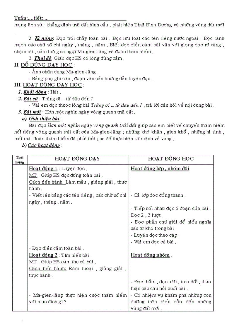 image for page GA các môn L4 Tuần 30
