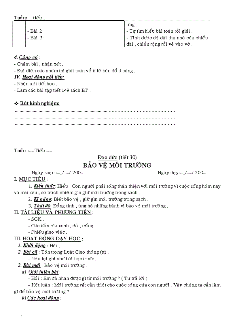 image for page GA các môn L4 Tuần 30