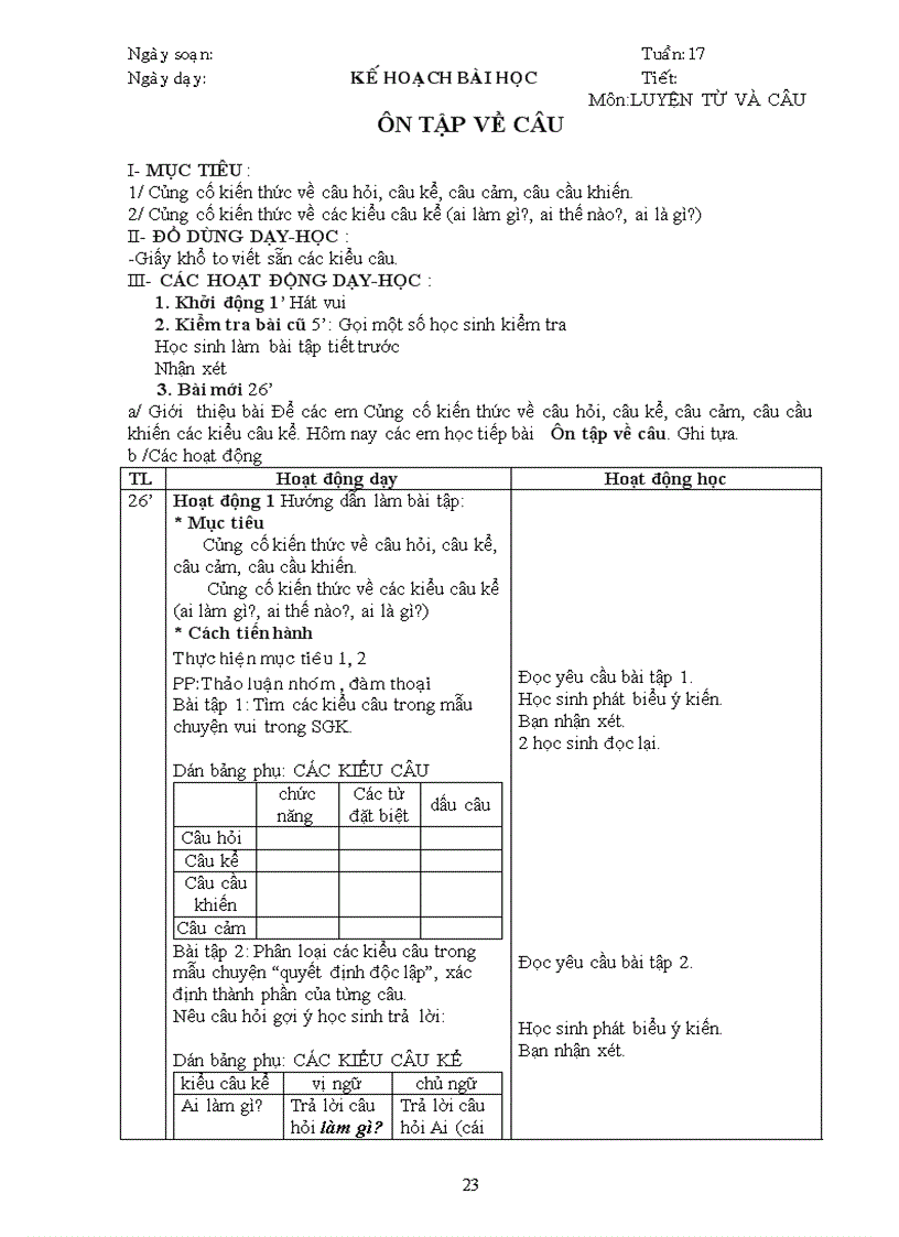 image for page GA các môn L5 Tuần 17