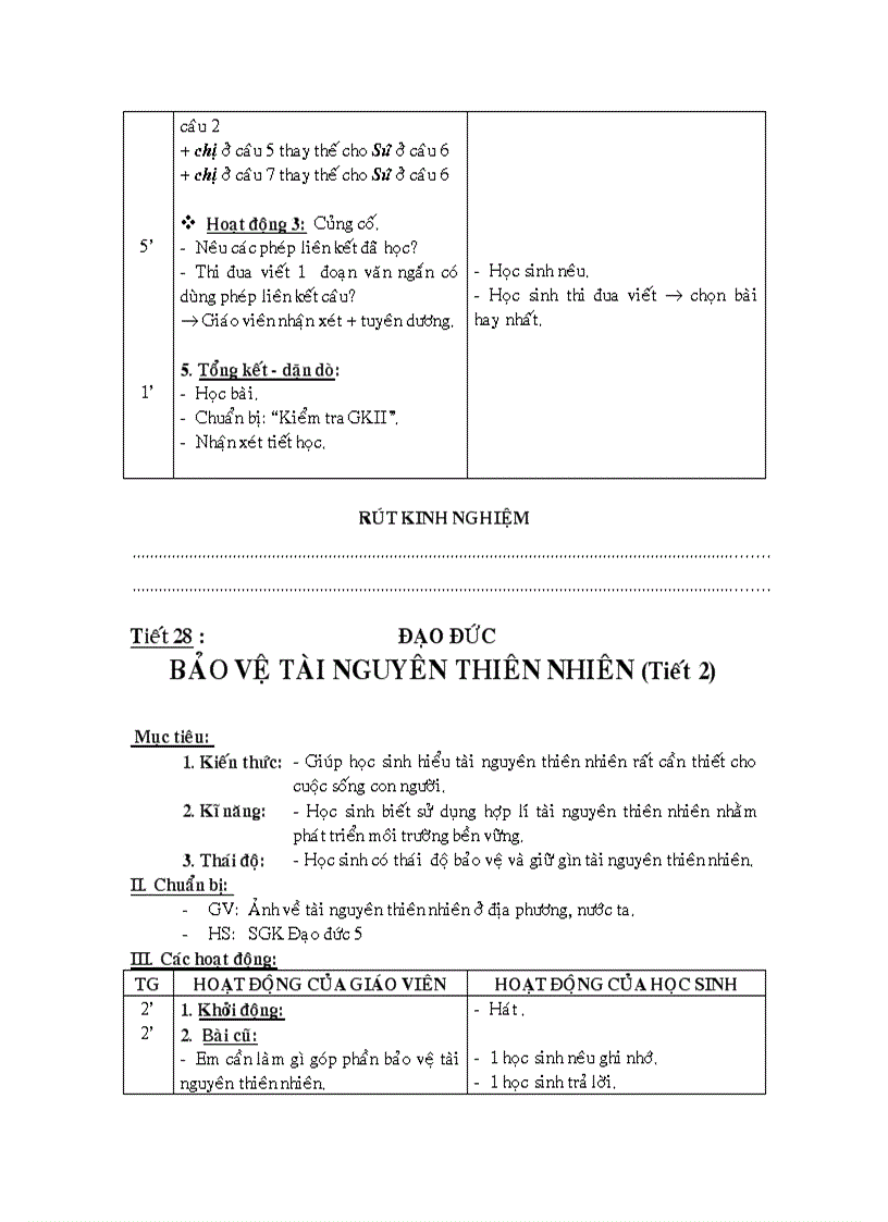 image for page GA các môn L5 Tuần 28