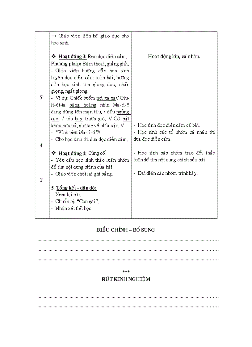 image for page GA các môn L5 Tuần 29
