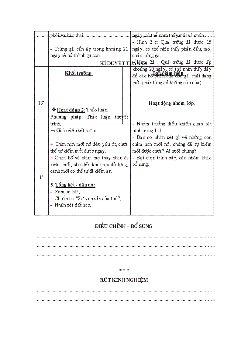 image for page GA các môn L5 Tuần 29