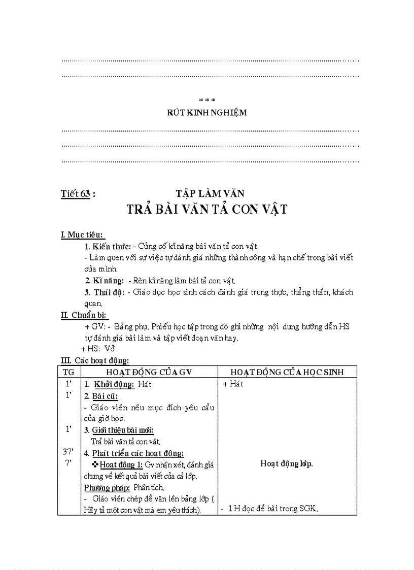 image for page GA các môn L5 Tuần 32