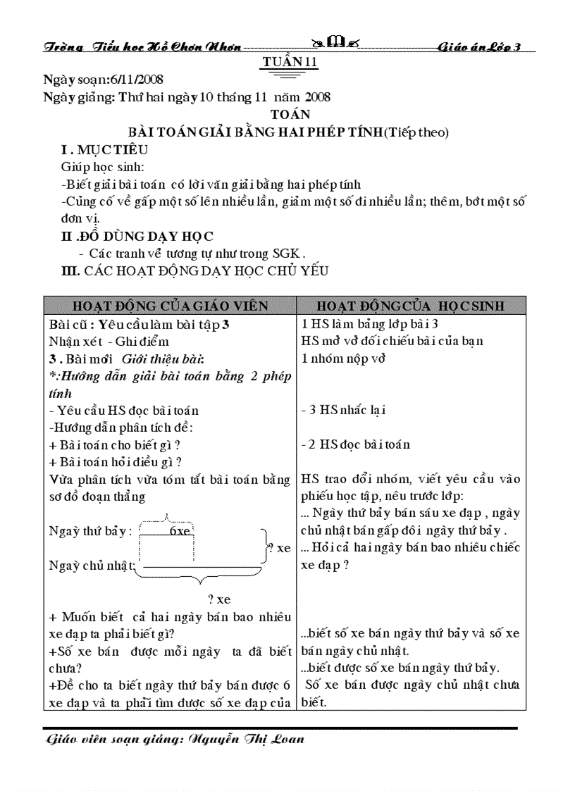 image for page GA lop 3 chieu tuan 11