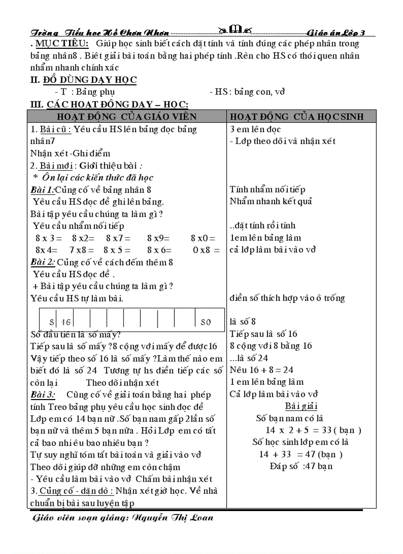 image for page GA lop 3 chieu tuan 11