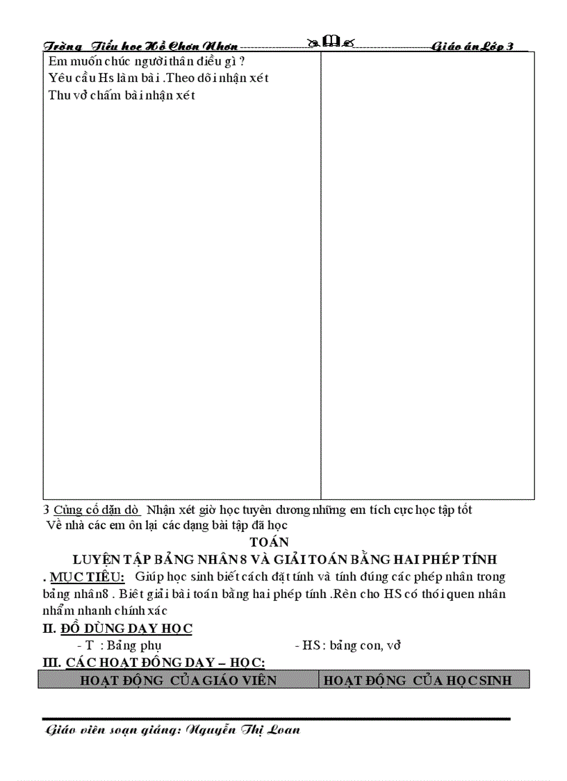 image for page GA lop 3 chieu tuan 11