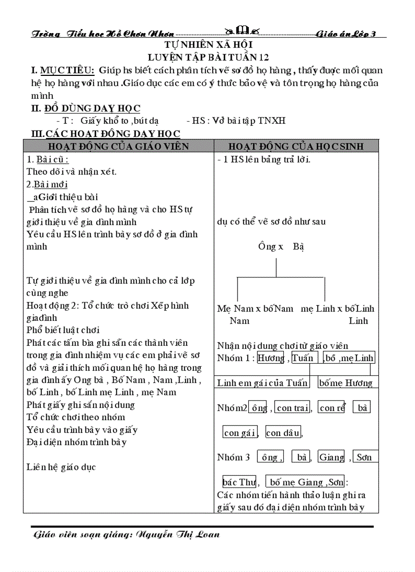 image for page GA lop 3 chieu tuan 11