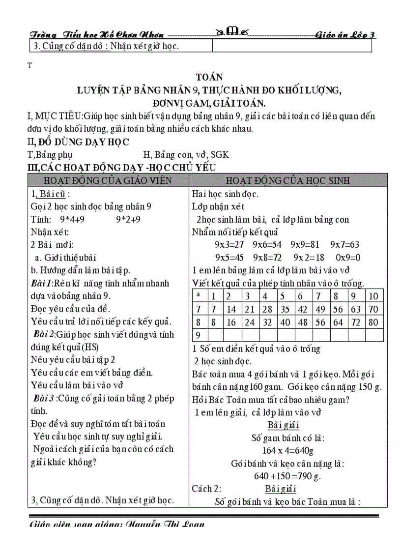 image for page GA lop 3 chieu tuan 14