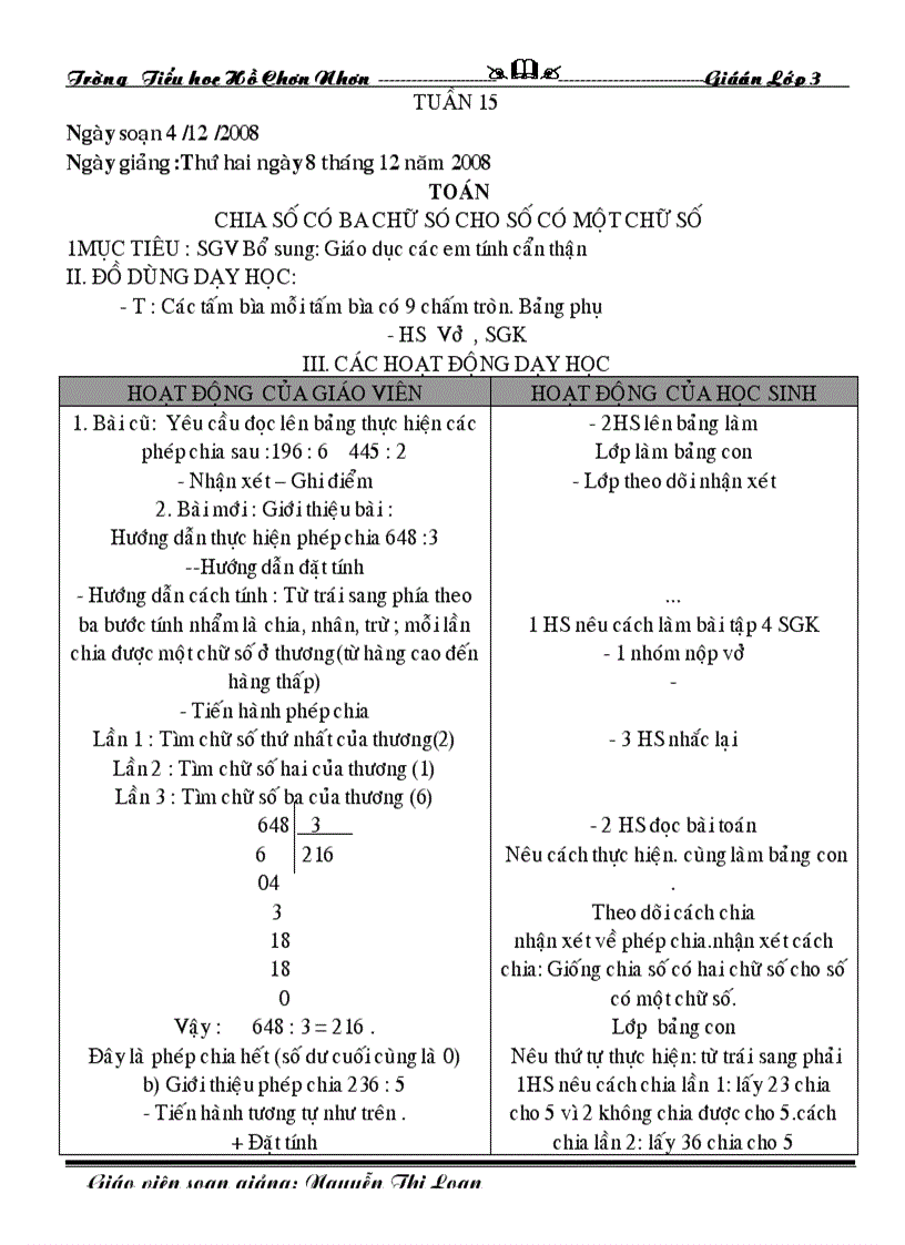 image for page GA lop 3 chieu tuan 15