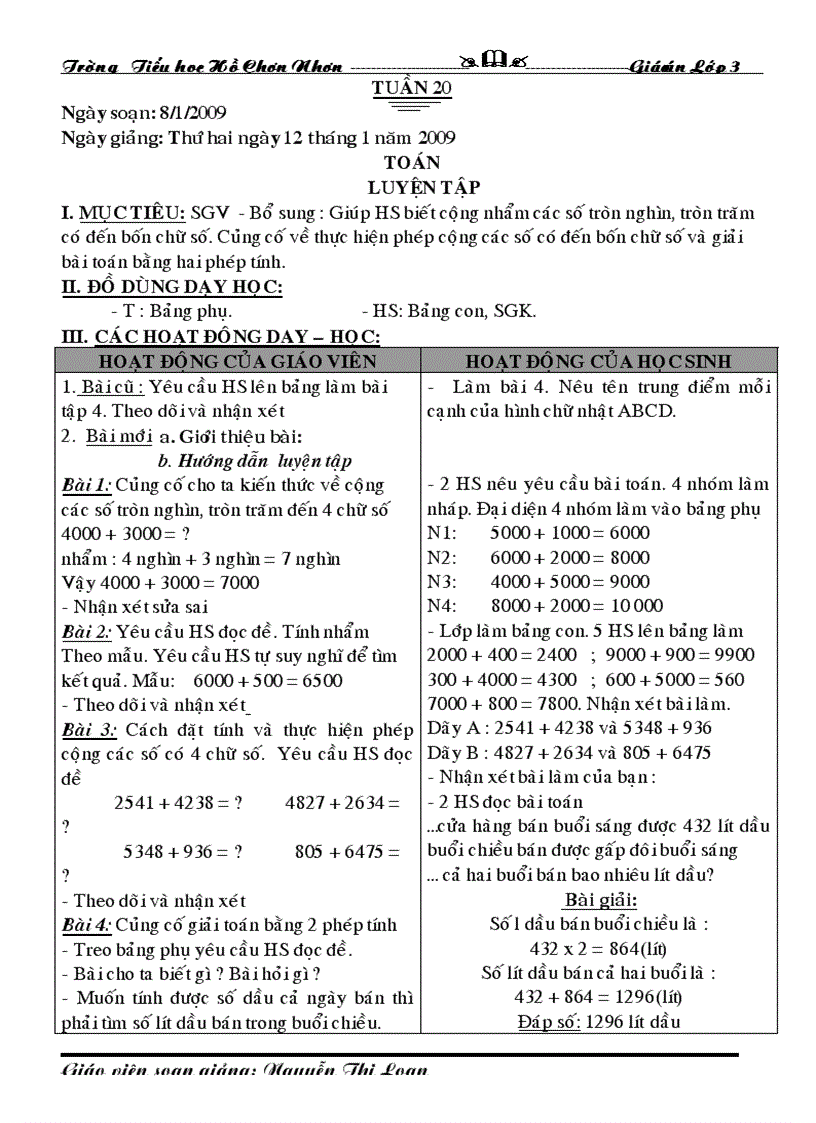 image for page GA lop 3 chieu tuan 20