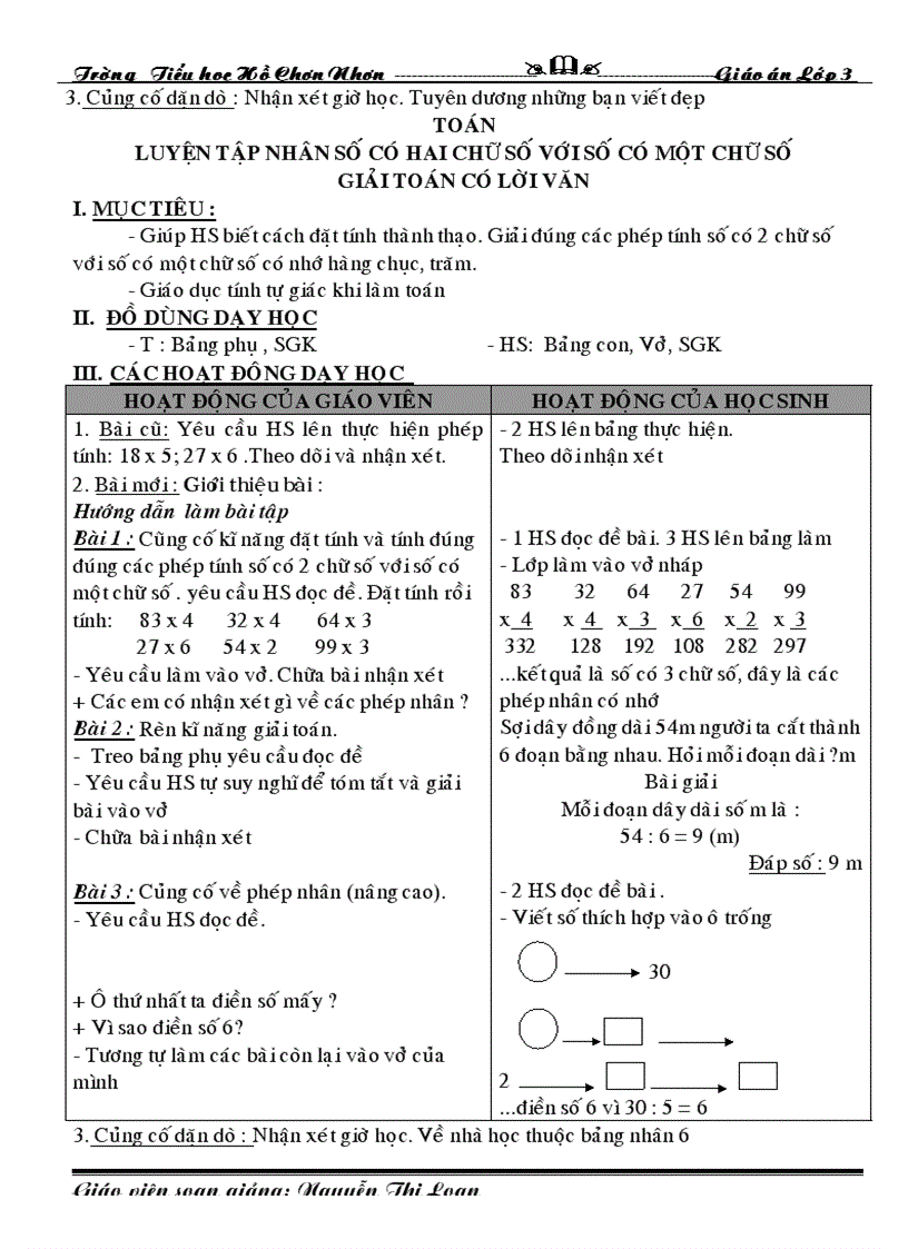 image for page GA lop 3 chieu tuan 5