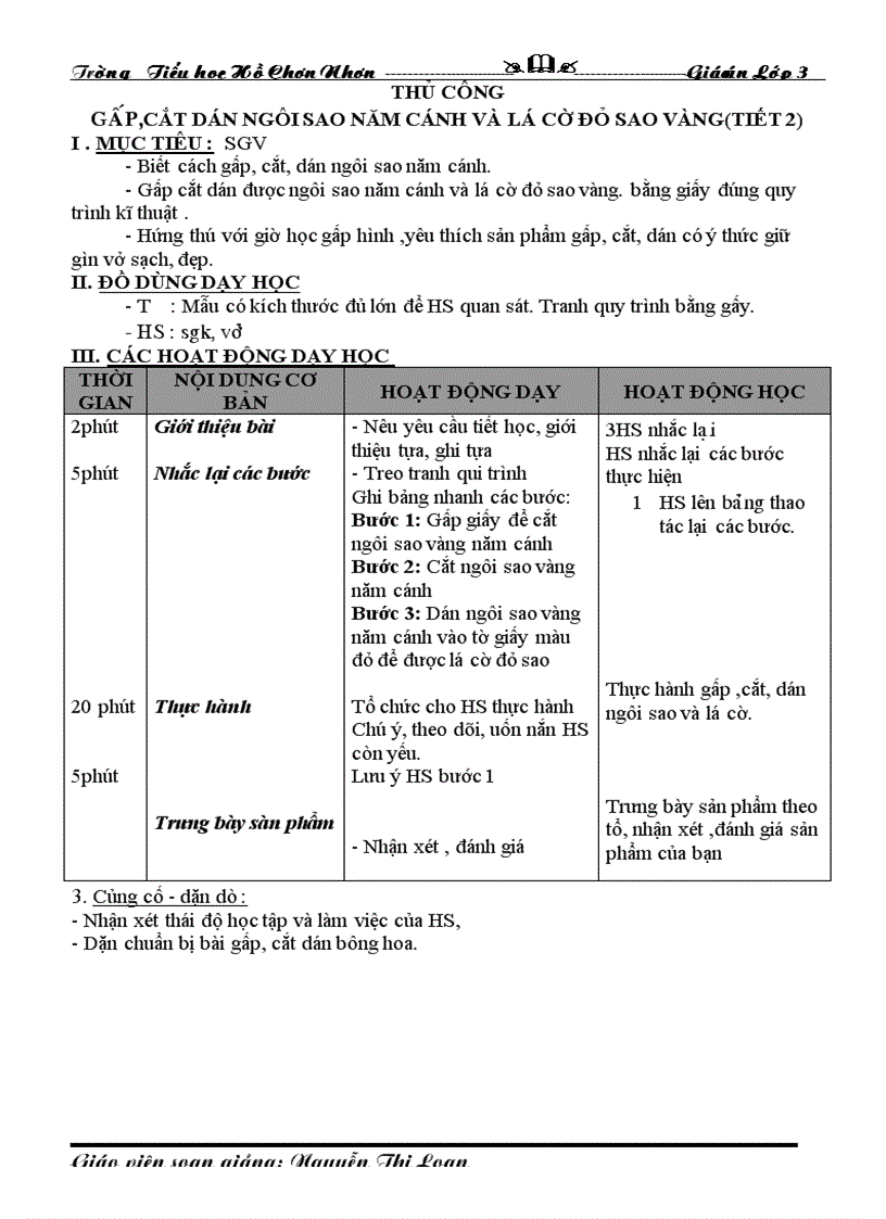 image for page GA lop 3 chieu tuan 6