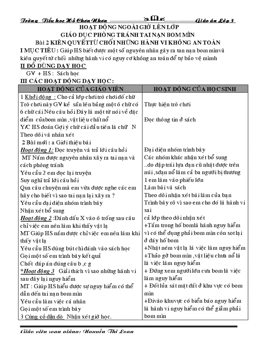 image for page GA lop 3 chieu tuan 9