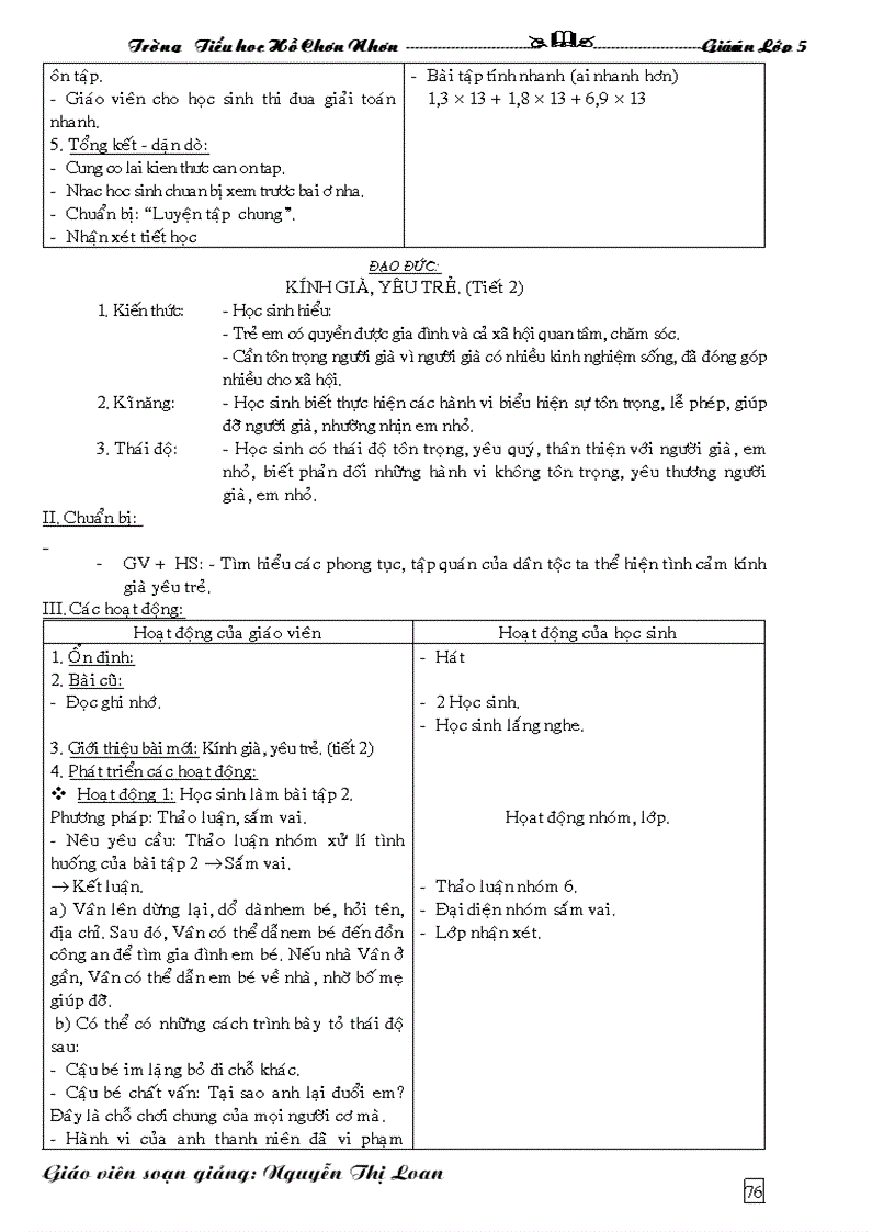 image for page GA lop 5 tuạn 13